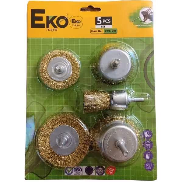 ست 5 عددی برس سر دریلی مدل EWB-005 اکو EKO
