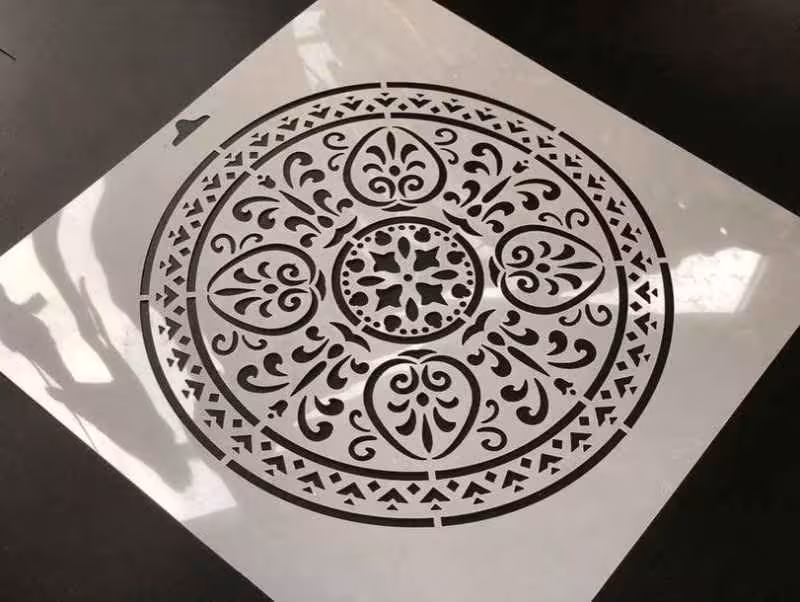 شابلون مینی ماندالا 20*20 (11431)