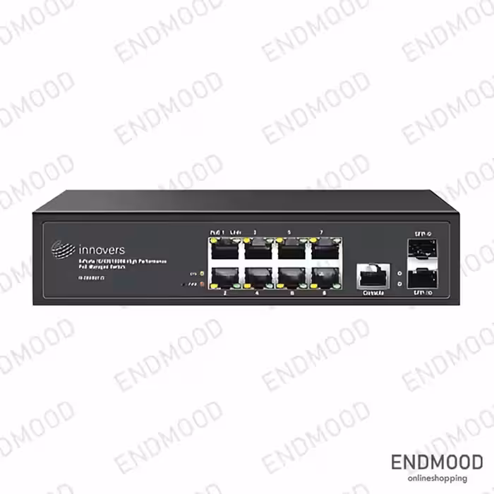 سوئیچ 8 پورت اینوورس مدل IN-2008MGP-2S