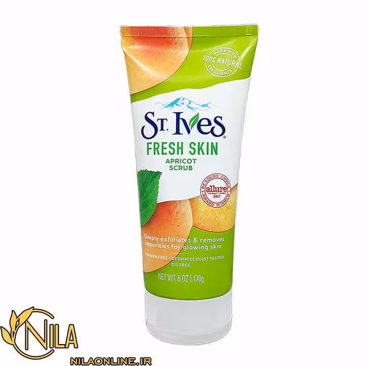 اسکراب صورت سینت ایوز St. Ives مدل Fresh Skin زردآلو حجم 170 میلی‌لیتر