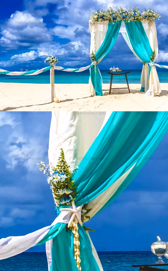 عکس با کیفیت بکگراند ویژه عروس و داماد شماره 02 - گرافیک با طعم تربچه