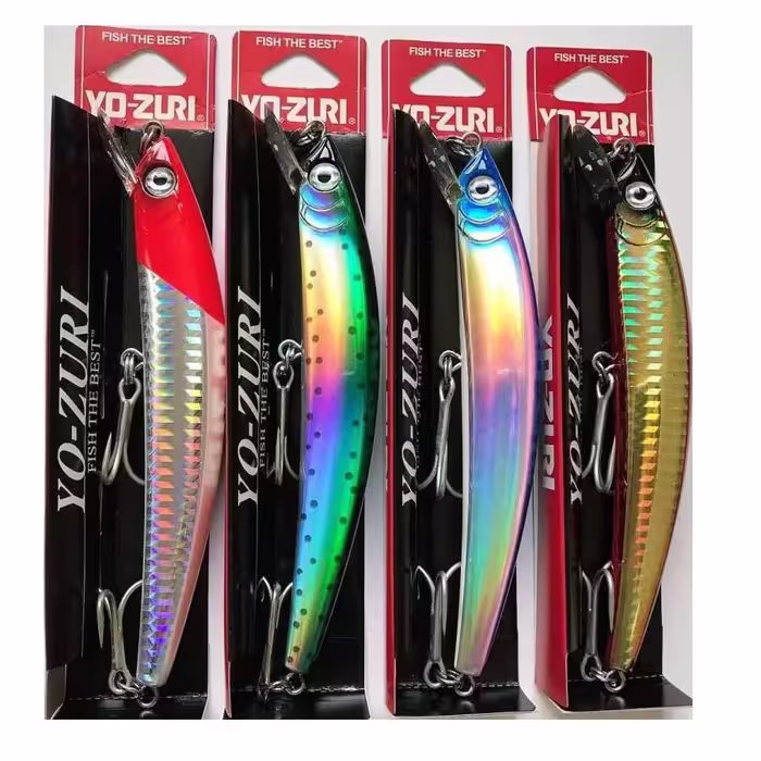 لور ماهیگیری فلوت یوزوری YO-ZURI CRYSTAL MINNOW (F) 130mm