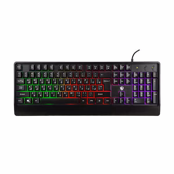 کیبورد مخصوص بازی بیاند مدل BGK-3300 RGB | کالا مکس