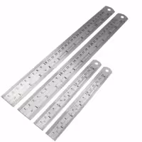 خط کش 30 سانت فلزی