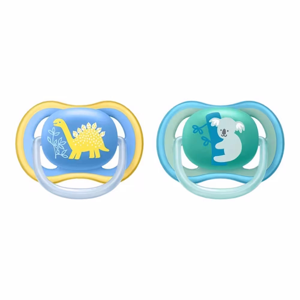 پستانک ارتودنسی 18  ماه فیلیپس اونت Philips Avent بسته دو عددی  SCF349/11