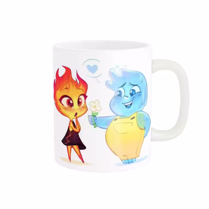 خرید ماگ-لیوان  امبر و وید در انیمه المنتال Elemental کد Elemental-04