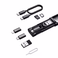 کابل تبدیل USB-C/USB به لایتنینگ/USB-C/MicroUSB مک‌دودو مدل WF-1720