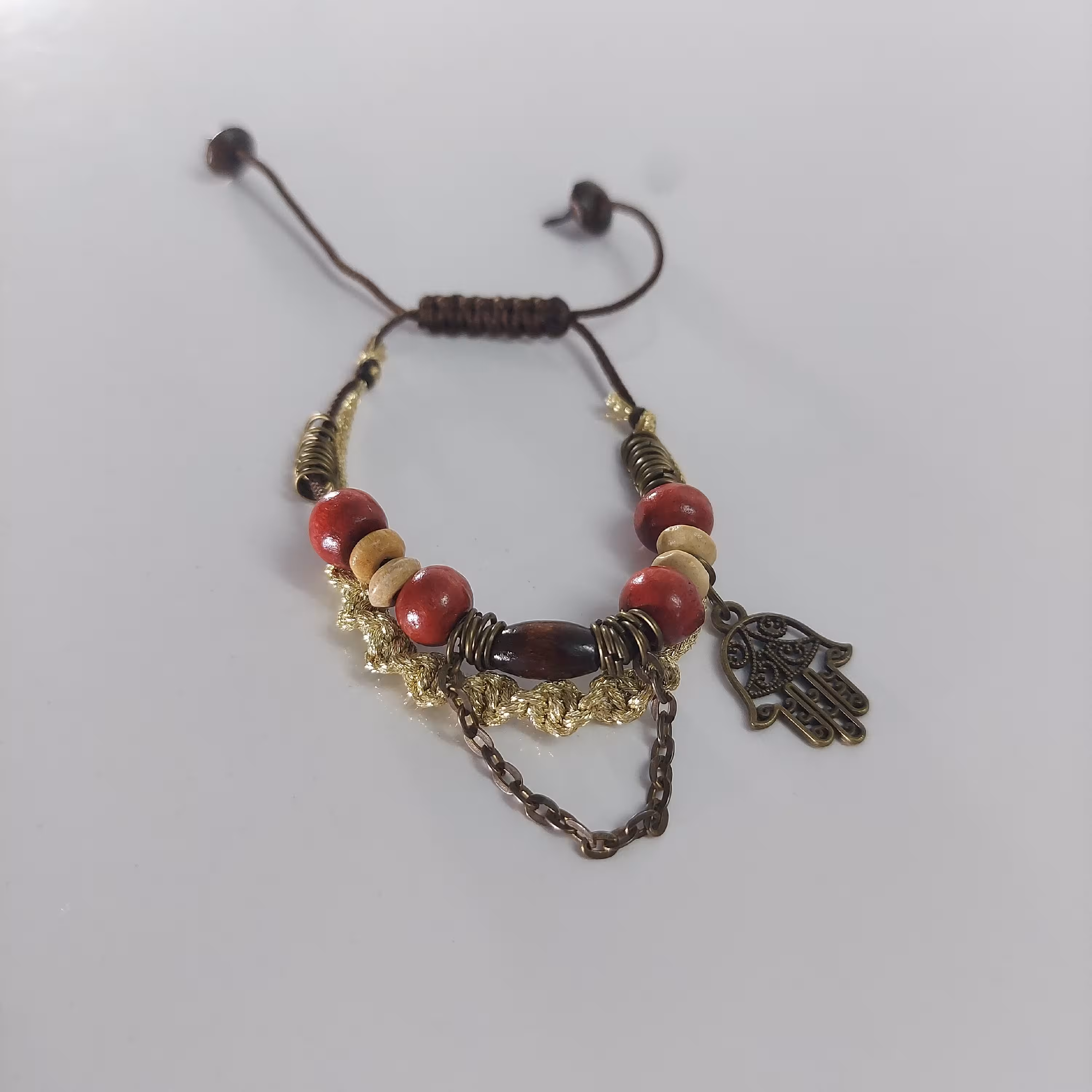 دستبند چوبی کد H010