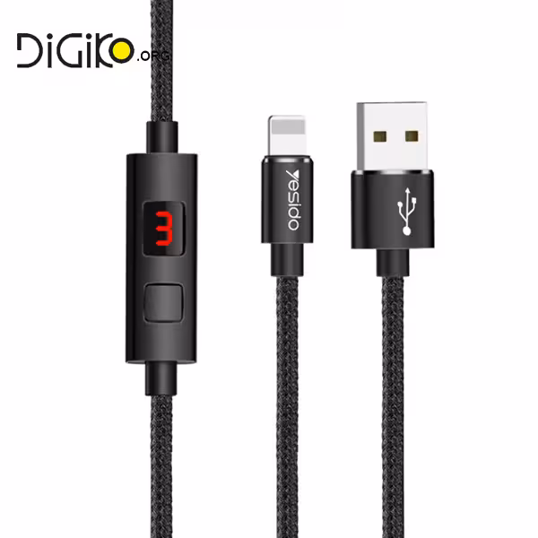 کابل USB به لایتنینگ یسیدو YESIDO CA46 طول 1.2متر