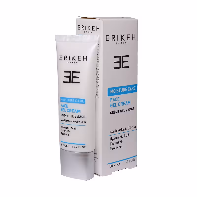 ژل کرم مرطوب کننده اریکه مناسب پوست چرب و مختلط 50 میلی لیتر | Erikeh Moisture Care Gel Cream