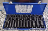 جعبه بکس 35 عددی صنعتی فشار قوی باس مدل BS_35pcs