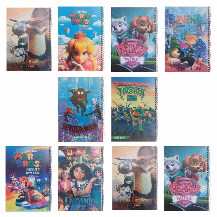 دفتر مشق 50 برگ مدل سبلان مجموعه 10 عددی | چاوه