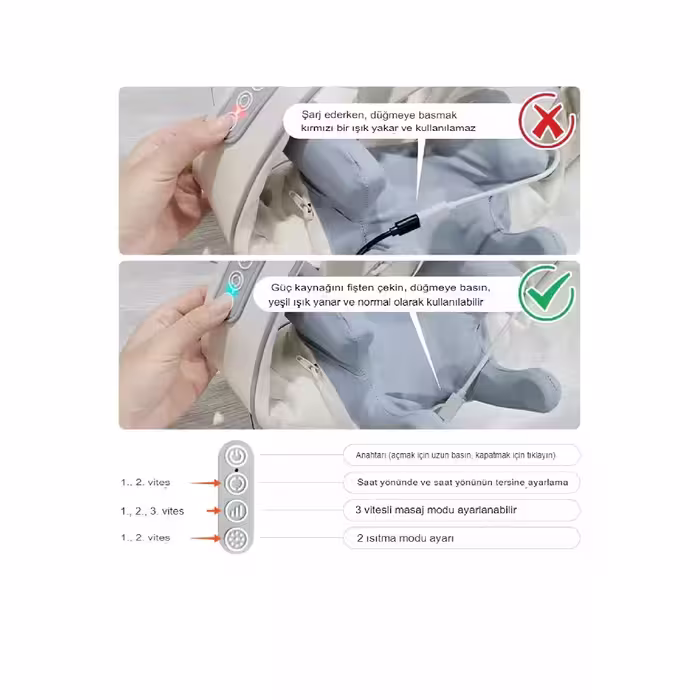 ماساژور گردن و شانه مدل MDHL-MD-069