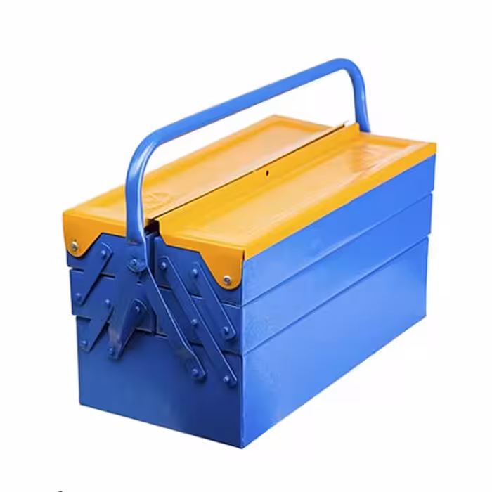 جعبه ابزار 3 طبقه 50 سانتی تمام فلزی