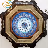 ساعت خاتم کاری دالبری شیشی با صفحه میناکاری