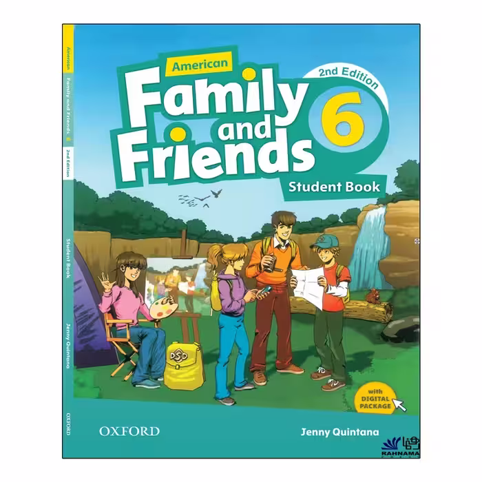 کتاب AMERICAN FAMILY AND FRIENDS 6 اثر JENNY QUINTANA انتشارات رهنما
