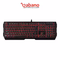 کیبورد مخصوص بازی ای فورتک مدل Q135