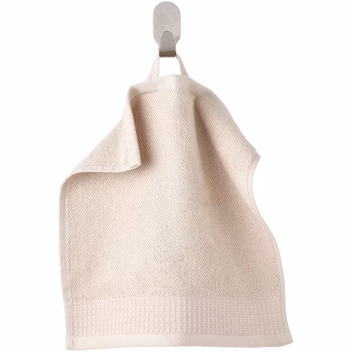 حوله حمام ایکیا مدل VINARN کد 005.083.29 سایز 30x30 سانتی متر بژ