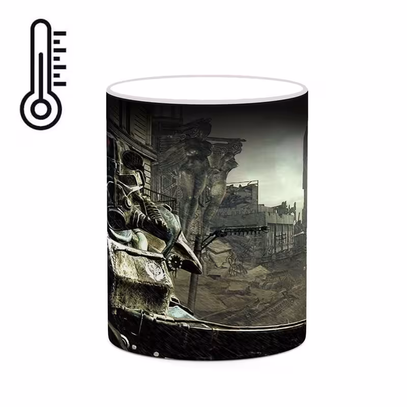 ماگ حرارتی چیتوکالا مدل بازی Fallout کد mgh28379