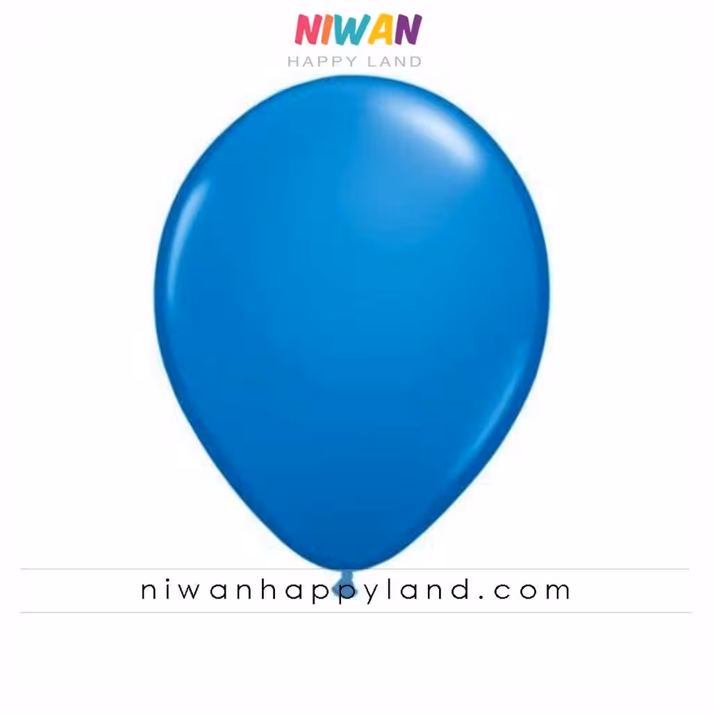 بادکنک لاتکسی آبی پررنگ
