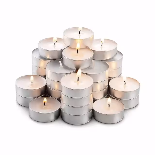 شمع وارمر 50 عددی سفید