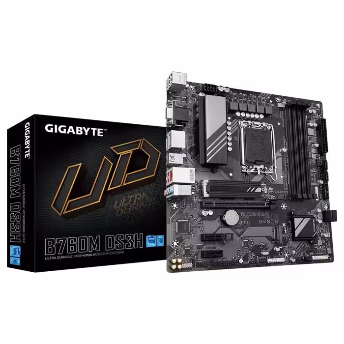 مادربرد گیگابایت مدل B760M با سوکت پردازنده LGA 1700