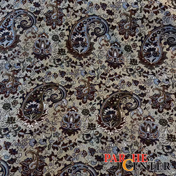 پارچه روفرشی مدل بته جقه کد45 عرض 2 متر