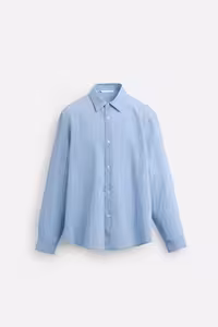 پیراهن مردانه زارا STRIPED FLOWING SHIRT | تهران زارا TehranZara