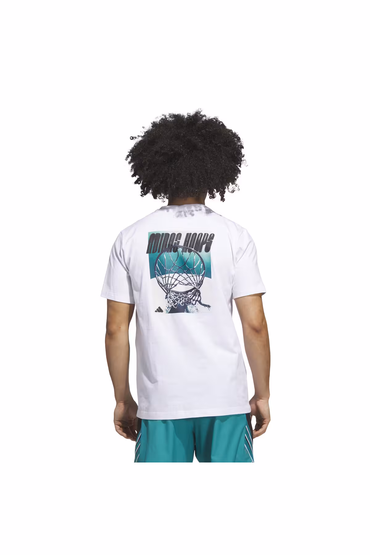 تی شرت مردانه HOOPS GRAPHIC T SHIRT اورجینال adidas