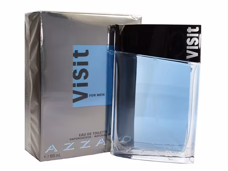 ادکلن مردانه آزارو ویزیت ادو تویلت Azzaro visit EDT for men