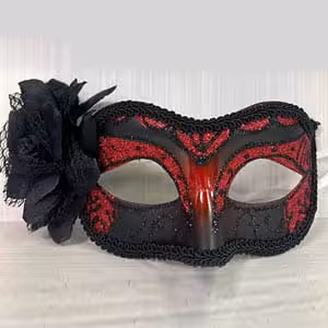 بالماسکه گلدار سه رنگ