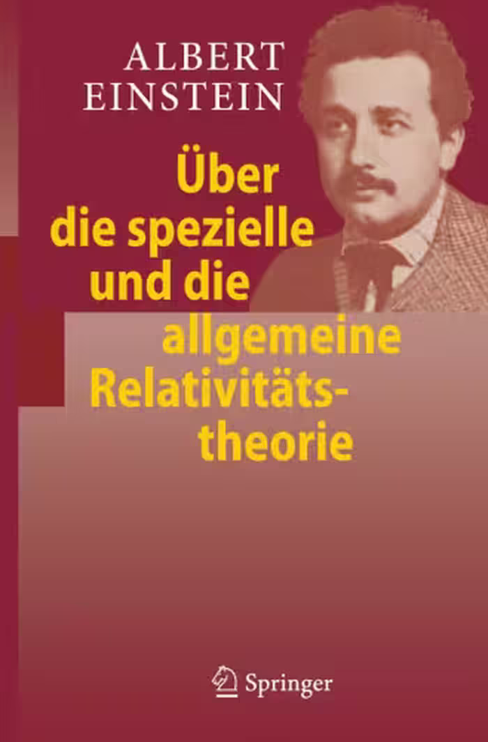 خرید و دانلود نسخه کامل کتاب Über die spezielle und die allgemeine Relativitätstheorie
