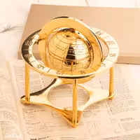 کره زمین برنجی استند دار