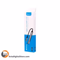 هاب تایپ سی 4 پورت Verity H410 T Silver