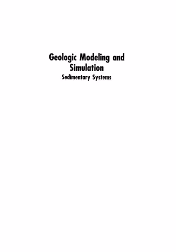 خرید و دانلود نسخه کامل کتاب Geologic Modeling and Simulation: Sedimentary Systems