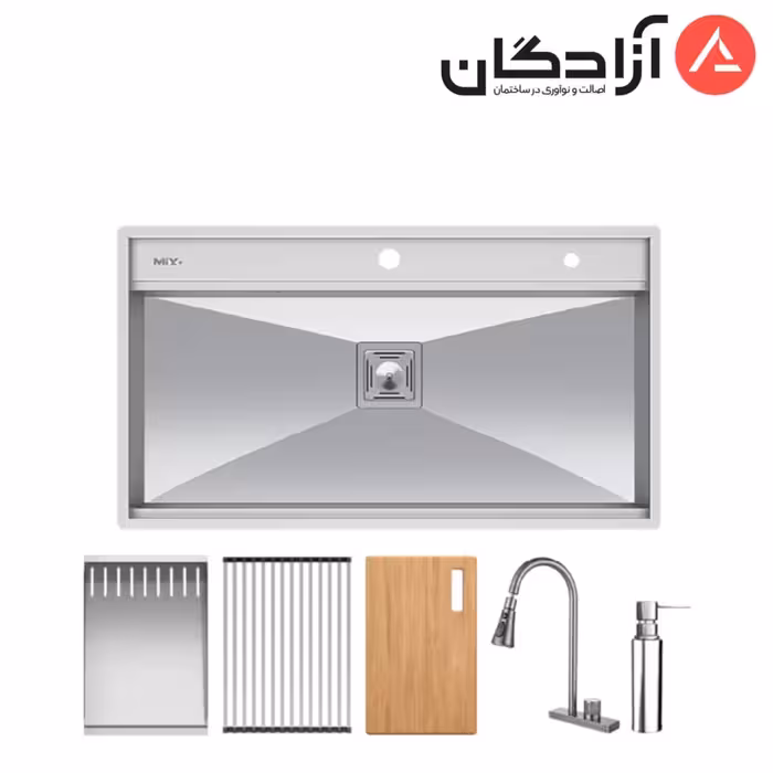 سینک دست‌ساز میکس پلاس مدل D90A