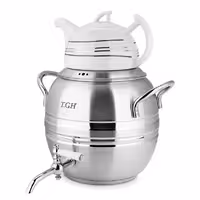 کتری قوری قیطاسی 7 لیتری مدل 7090 کف چدن