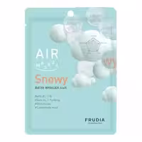 ماسک صورت روشن کننده کره ای فرودیا FRUDIA AIR Snowy مناسب پوست مستعد آکنه 20 میل