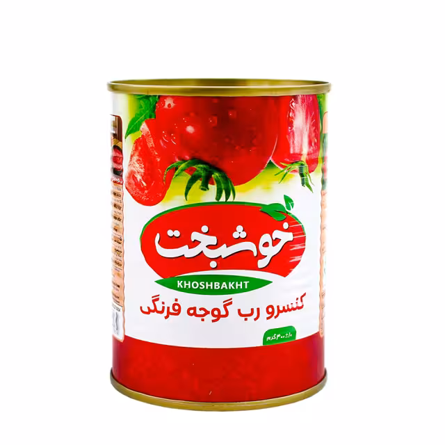کنسرو رب گوجه فرنگی خوشبخت 400 گرمی