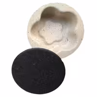 قالب کته تکنفره طرح گل کفه برجسته