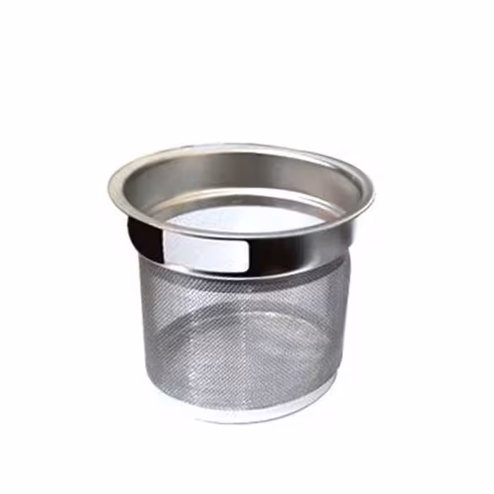 صافی چای استوانه ای استیل الوان مدل بغل سوراخ دار سایز متوسط