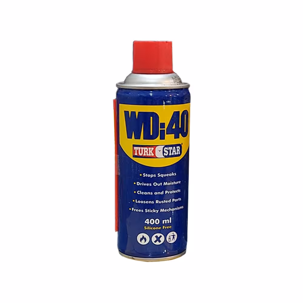 اسپری روان کننده و ضدزنگ قطعات دوچرخه ترک استار TURK STAR WD40