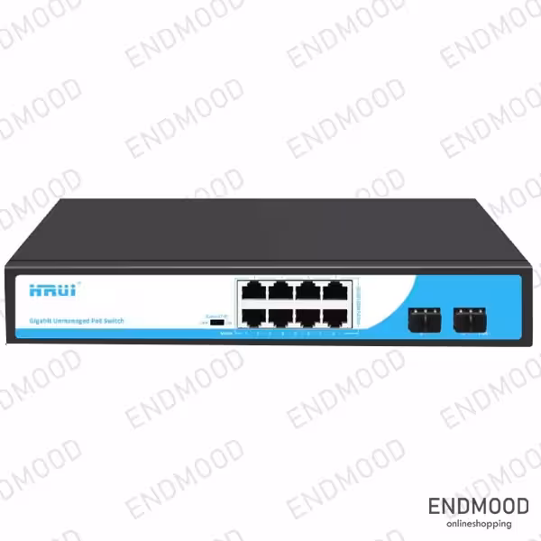 سوییچ شبکه HRUI مدل HR900-AFG-82NS-150