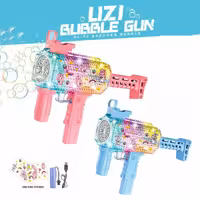 تفنگ حباب ساز مخزن دار شارژی 42 حباب سایز بزرگ