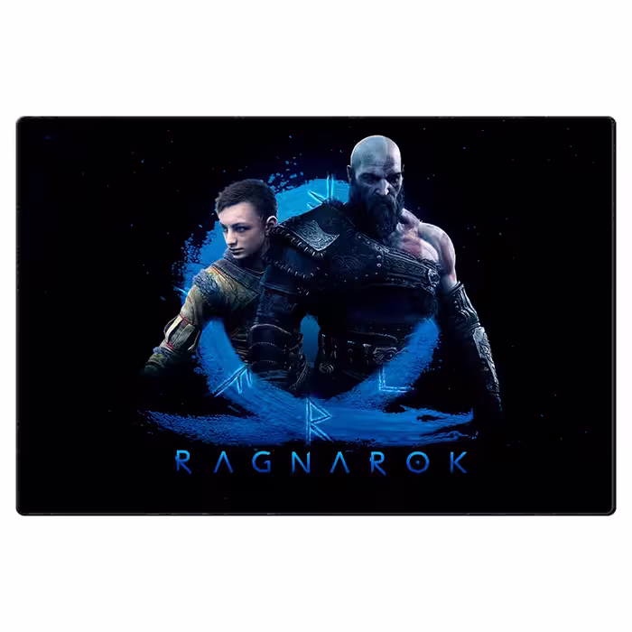 ماوس پد گیمینگ طرح God Of War Ragnarok