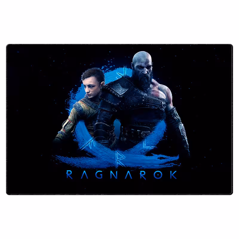 ماوس پد گیمینگ طرح God Of War Ragnarok