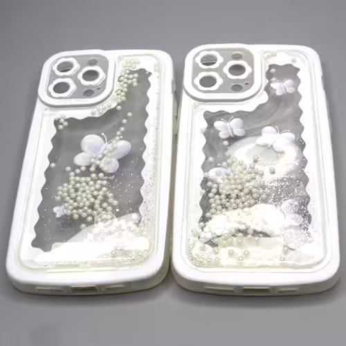 قاب ایفون 13 پرومکس اکواریومی محافظ لنز دار