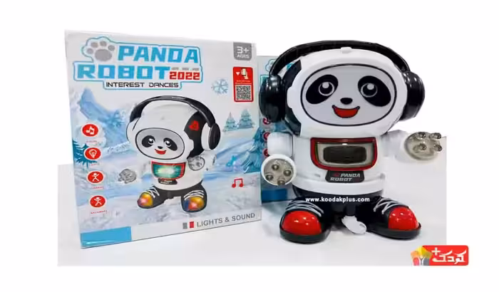 ربات رقاص و موزیکال طرح پاندا مدل 6-156