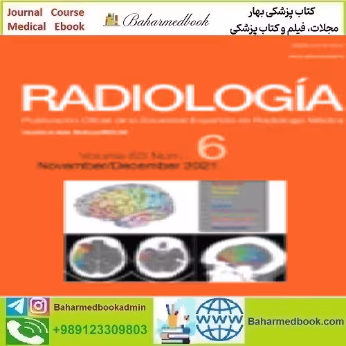Radiología English Edition Volume 63 Issue 1 to 6 2021 TRUE