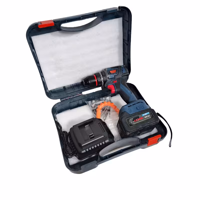 مجموعه 28 عددی دریل چکشی شارژی باس مدل BRUSHLESS-88VOLT- SIGNLE | کالا مکس